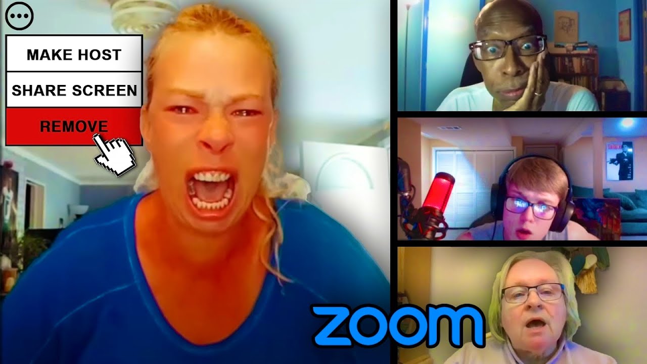 Самая смешная подборка троллинга в Zoom 2022 года!