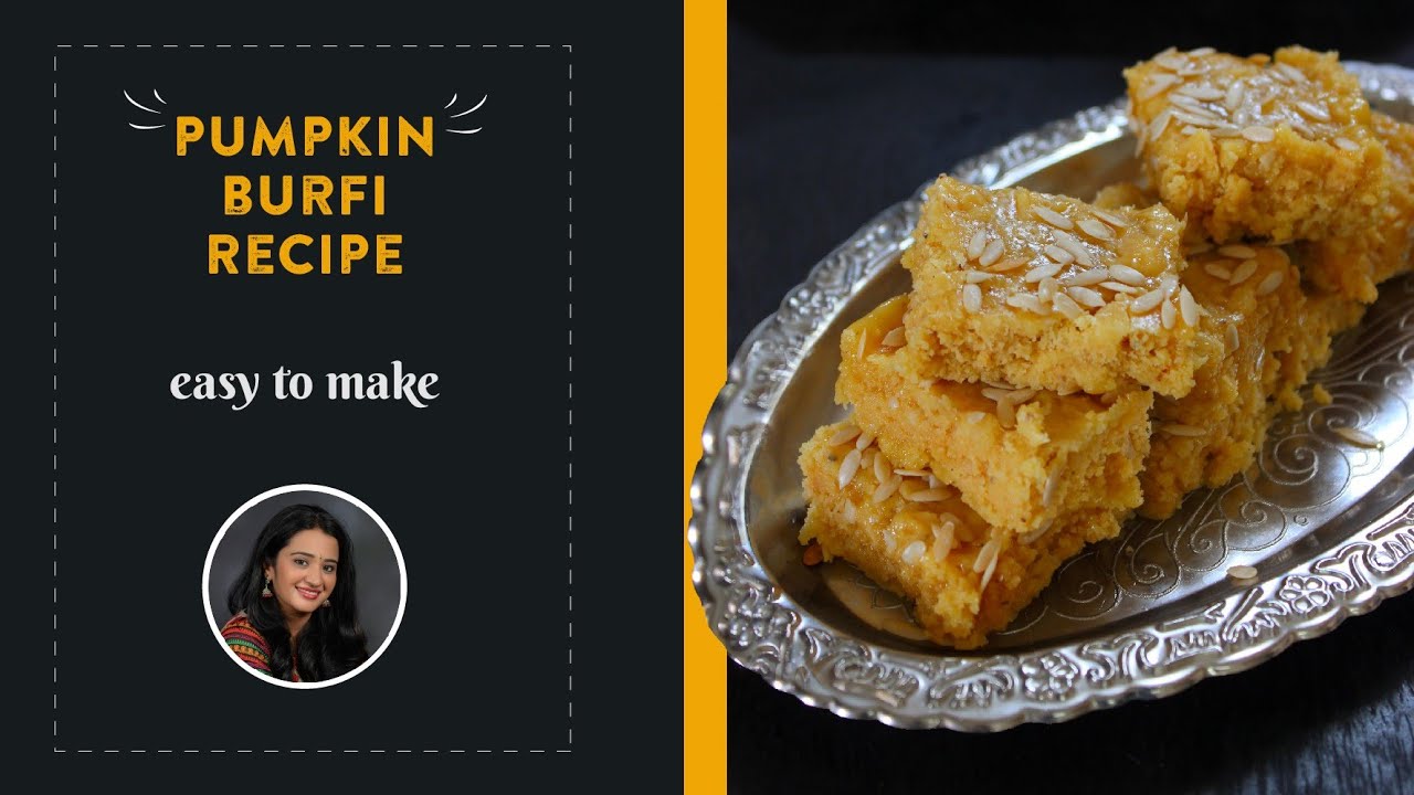 Pumpkin Burfi Recipe