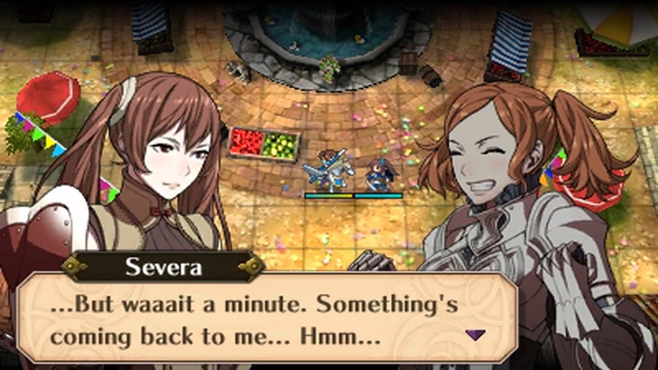 Fire Emblem Awakening - Cynthia & Severa Harvest Scramble Conversations