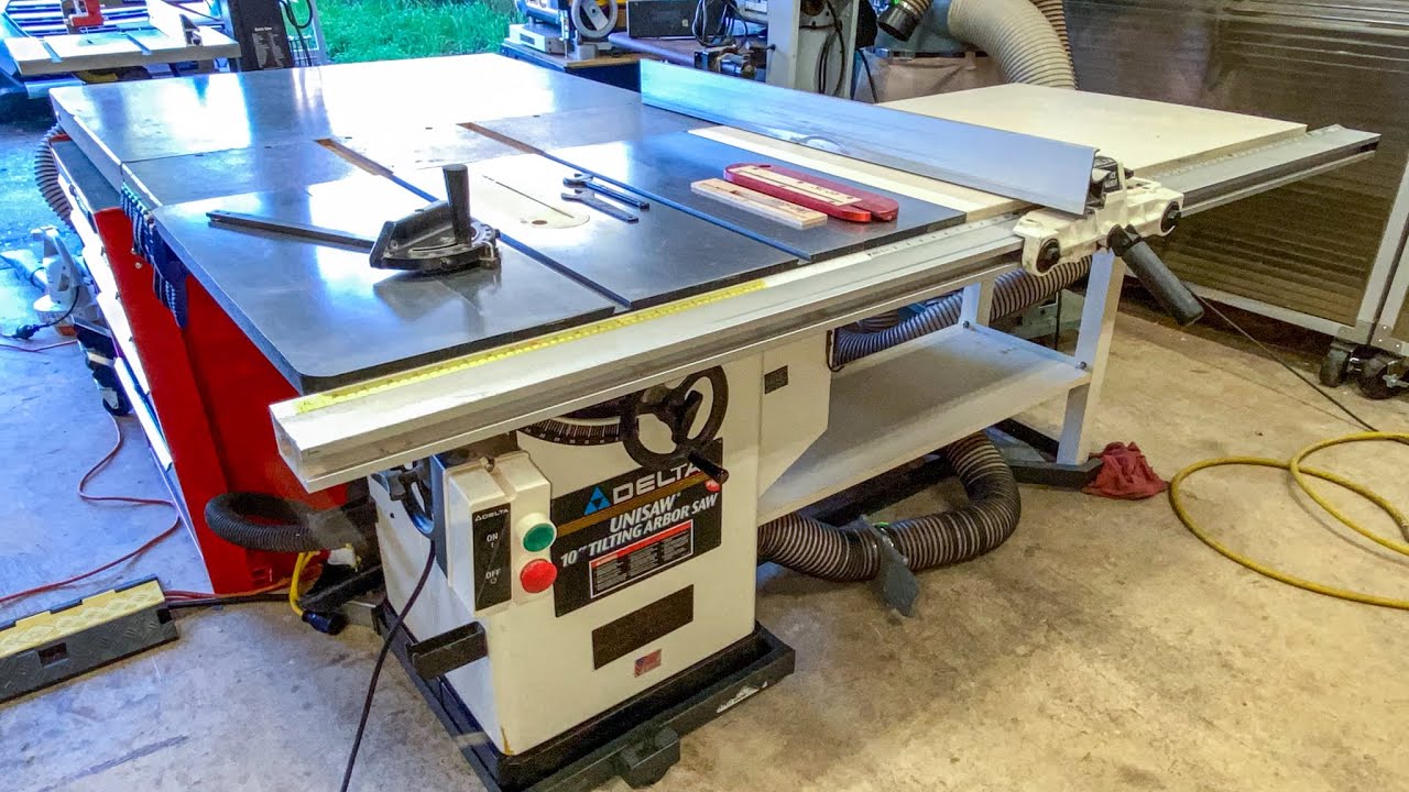Delta Unisaw Grand Edition - 3HP Single Phase 230V