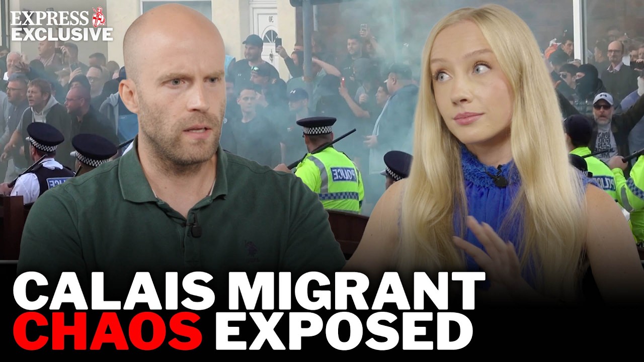 Express reporter EXPLODES at migrant hotel crisis | 'There could be 200 protests'