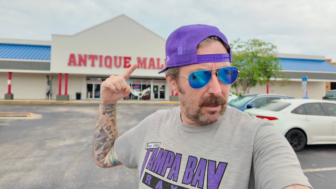 A Fantastic Free Slurpee Day / Shopping At Lakeland Antique Mall & Rays WIN Yankees Series At Trop