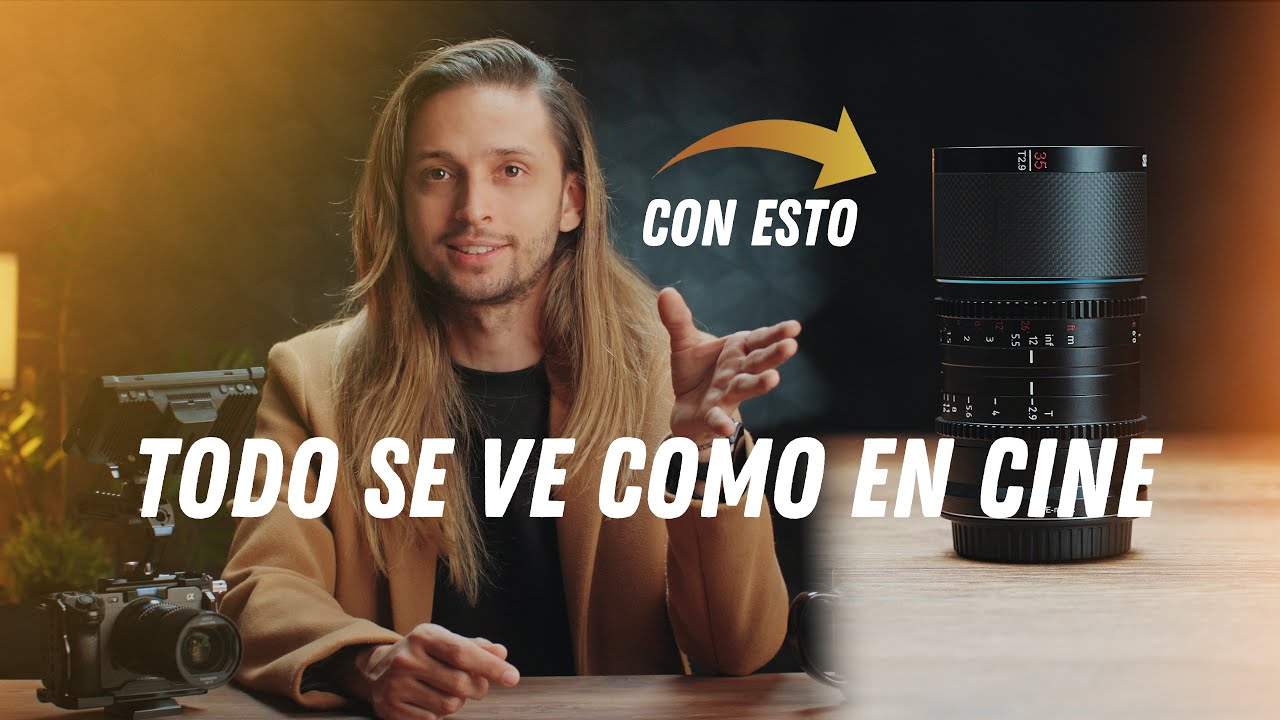 EL LENTE ANAMÓRFICO FULL FRAME MÁS COMPACTO Y LIGERO DEL MUNDO - Sirui Saturn T2.9 Anamorphic 1.6x