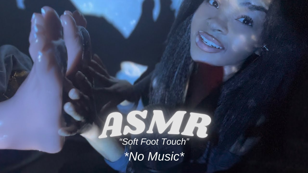 ASMR | Soft Foot Tracing and Gentle Touches💤✨ (No Music Version)