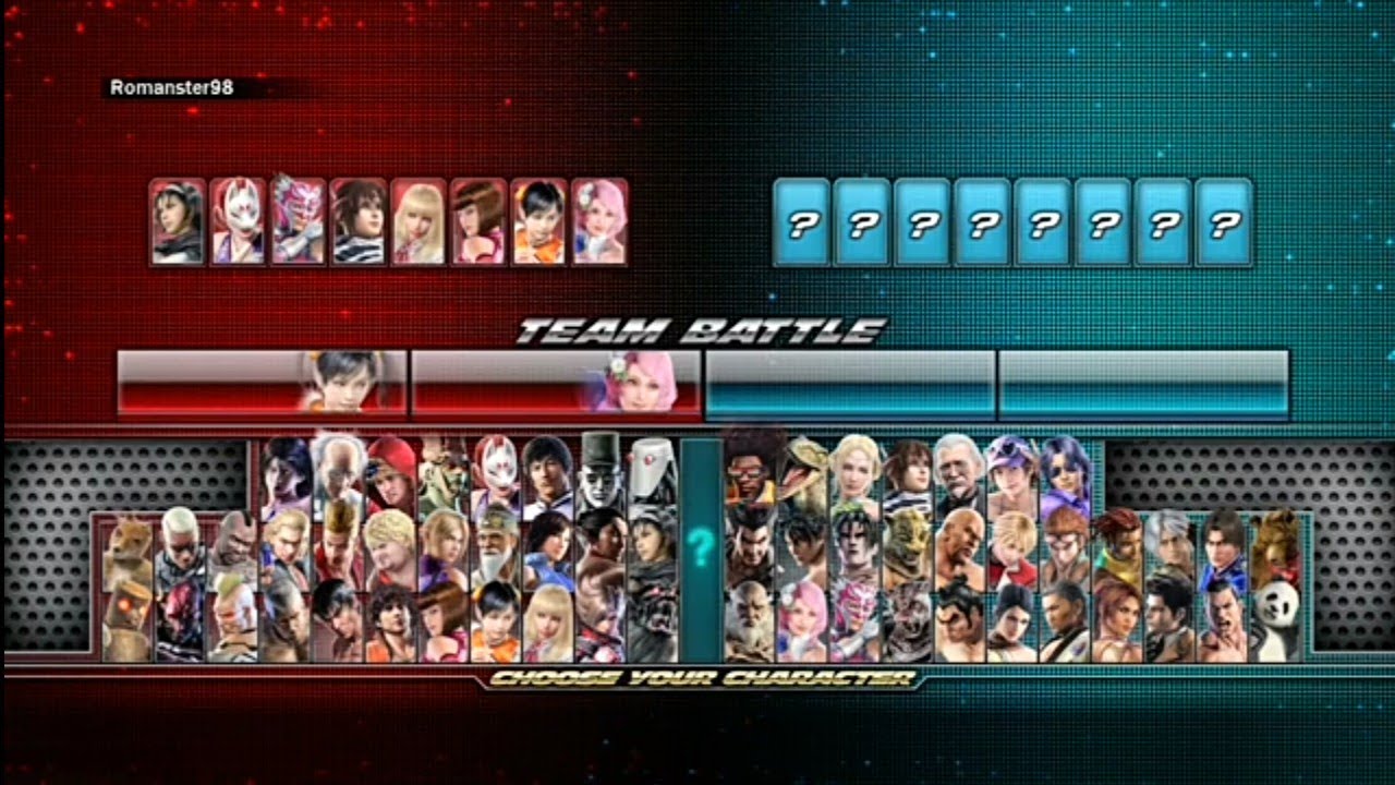 Tekken Tag Tournament 2 - Team Battle as Female Characters - (Christmas Edition)