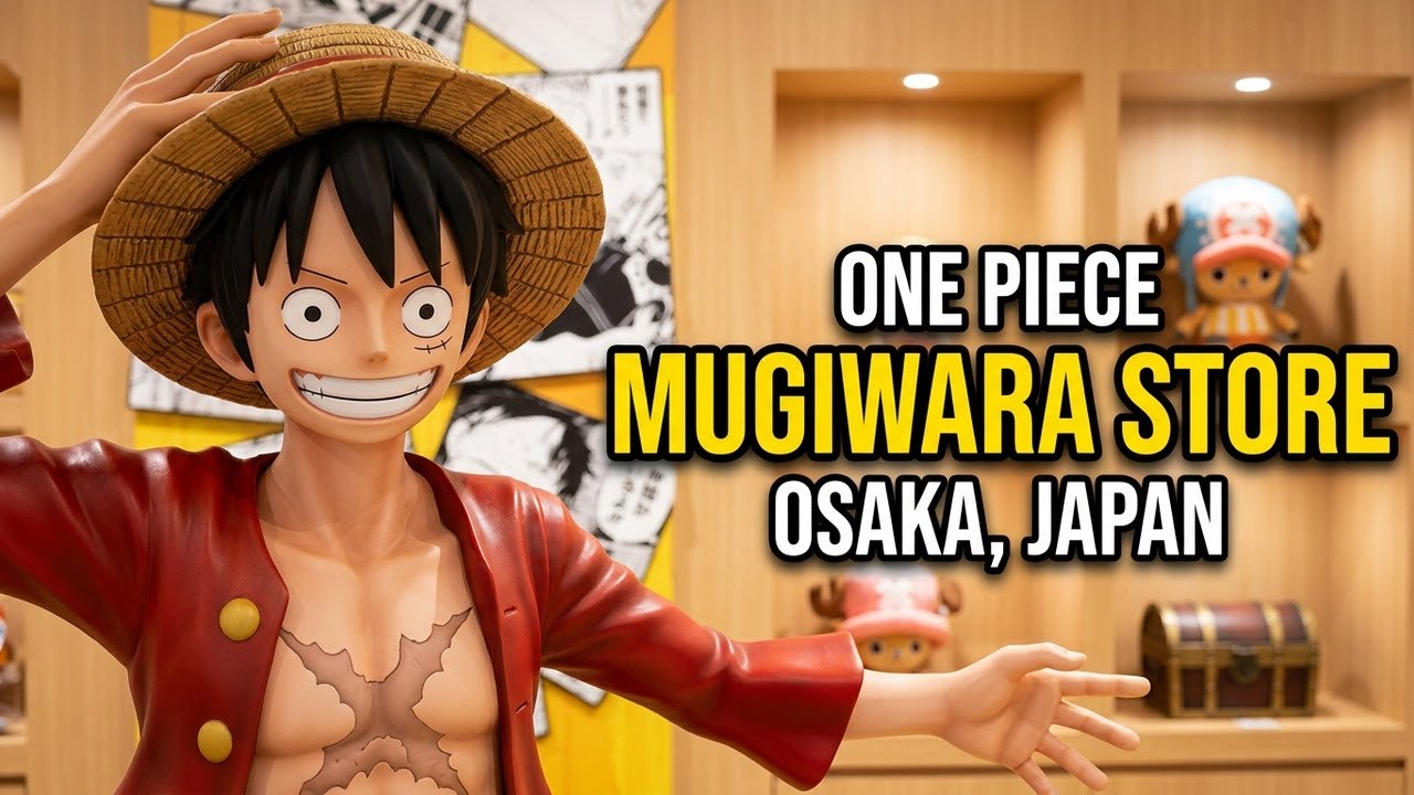 ONE PIECE MUGIWARA STORE | Osaka, Japan | One Piece Anime Character Shop