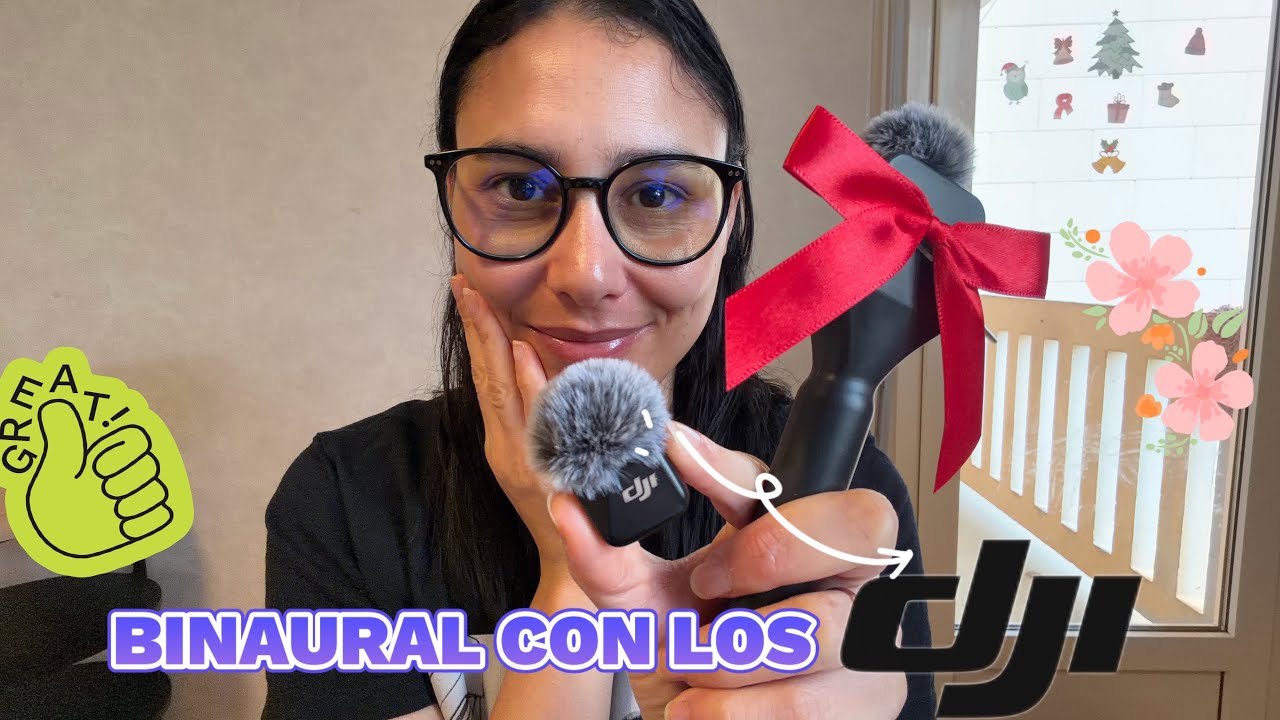 Asmr- Binaural con micros inalámbricos ❤️