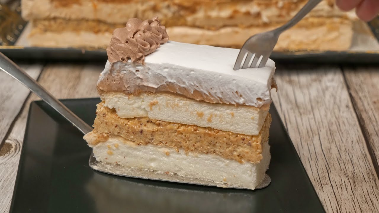 Torta Španski vetar / Meringue cake Spanish wind (ENG SUB)
