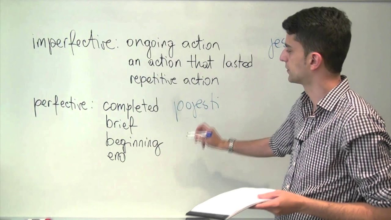 Bosnian/Croatian/Serbian Grammar: The Difference between Imperfective and Perfective Verbs