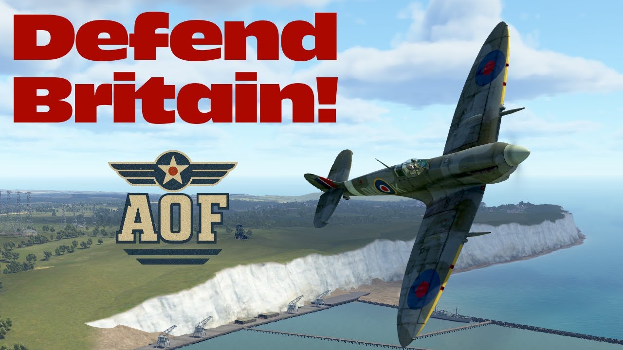 IL-2 Cinematic | Britain Coastal Defense 