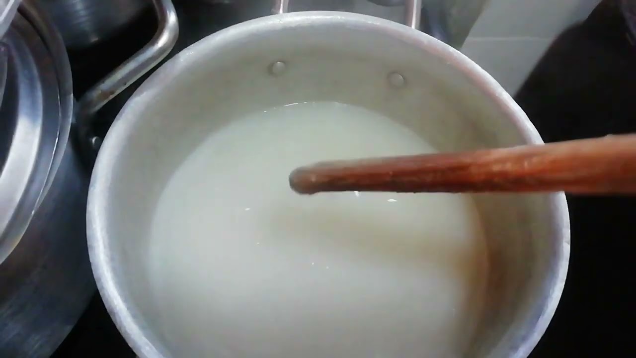 funge misto, comida africana