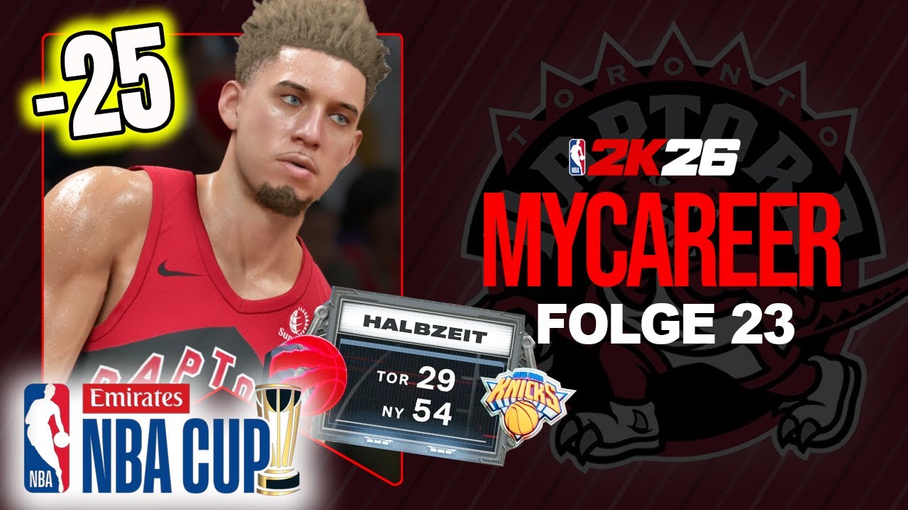 Down mit -25 ... und dann passiert das! [23] | Lets Play NBA 2K26 MyCareer