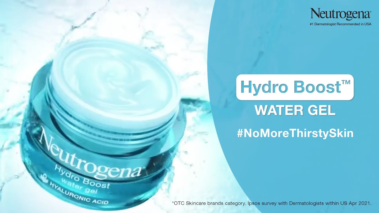 Neutrogena Hydro Boost Water Gel Science Video