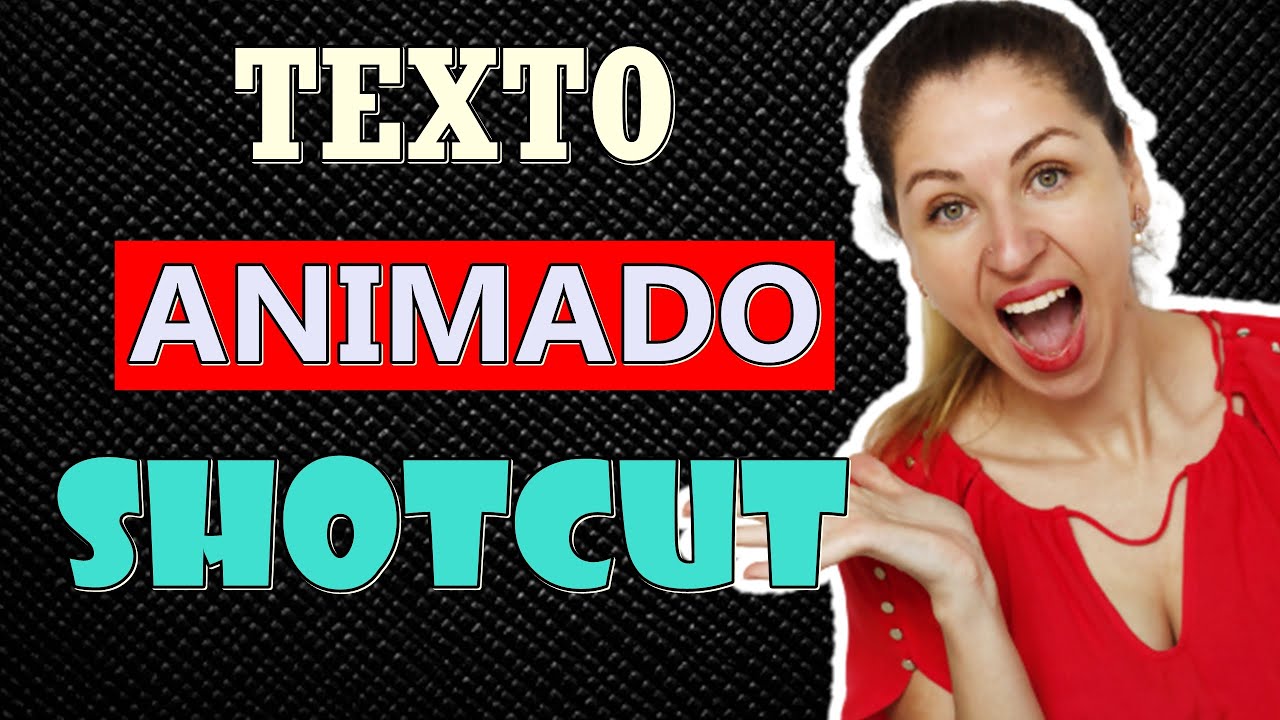 Animação de Texto com Efeito Sonoro Shotcut
