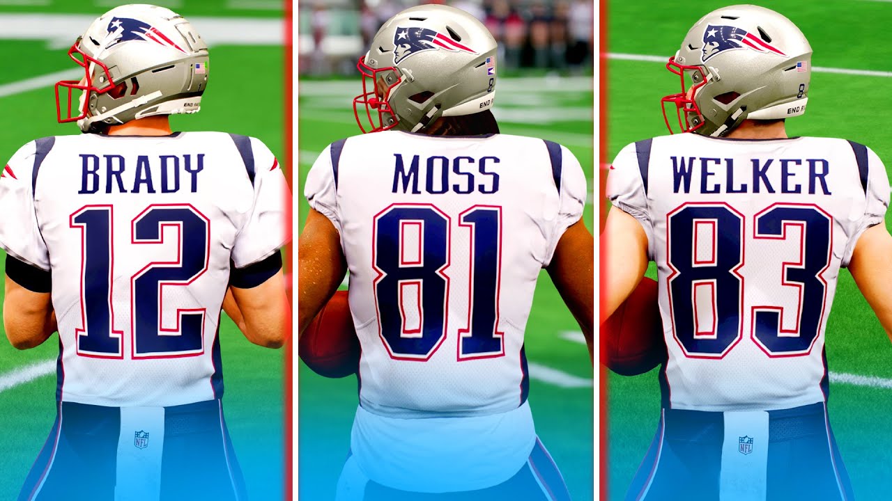 I Put The 2007 Patriots in Madden 25!