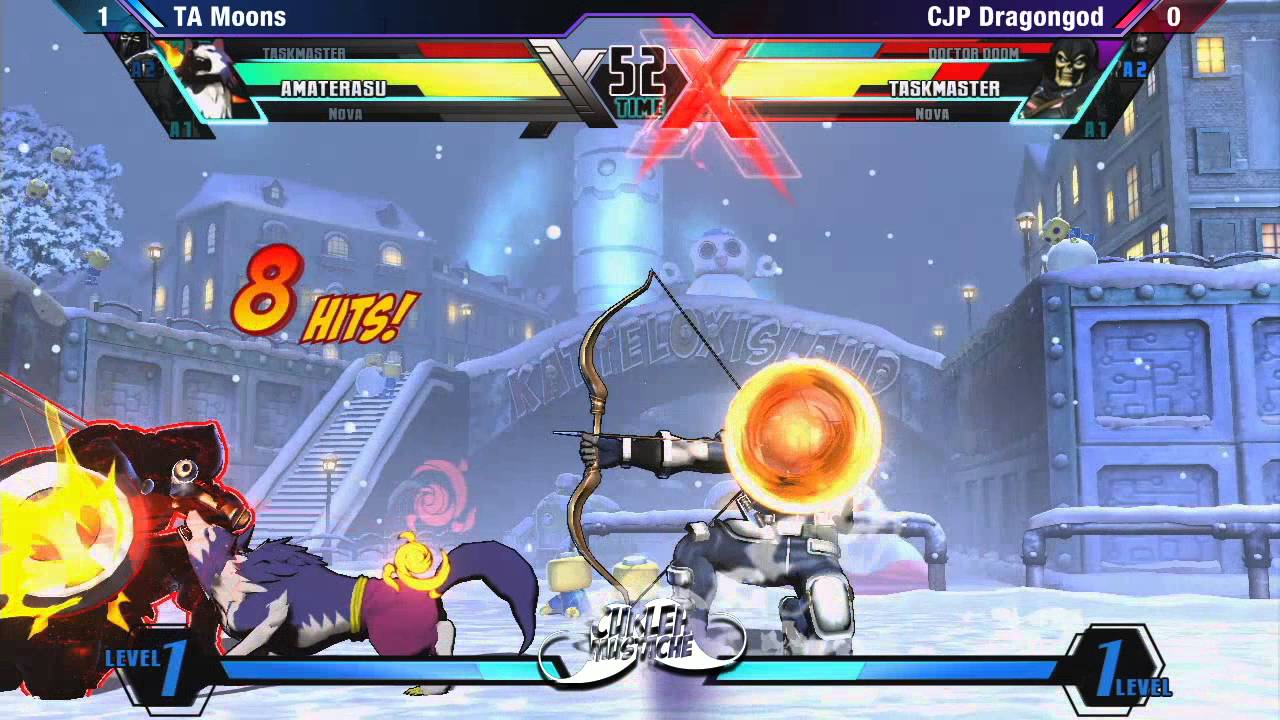 UMVC3 TA Moons vs EMP CJP Dragongod - Curleh Mustache 5