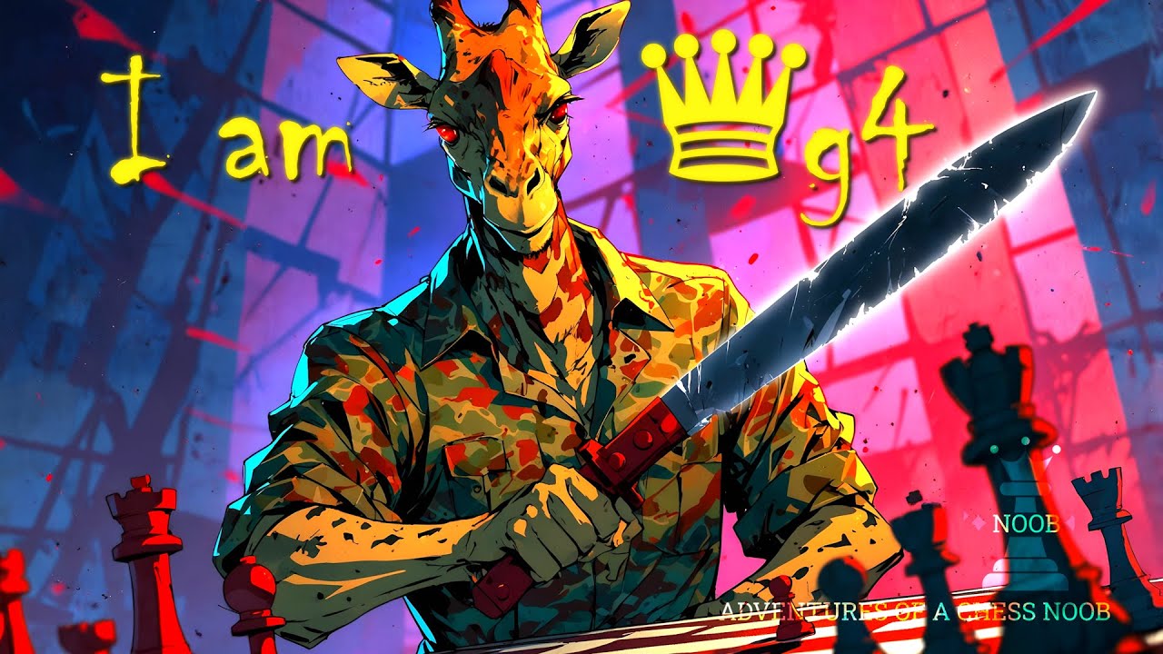 Qg4 vs Vienna Game: Zhuravlev Countergambit | Spooked by a Giraffe! 🦒♟️🤩