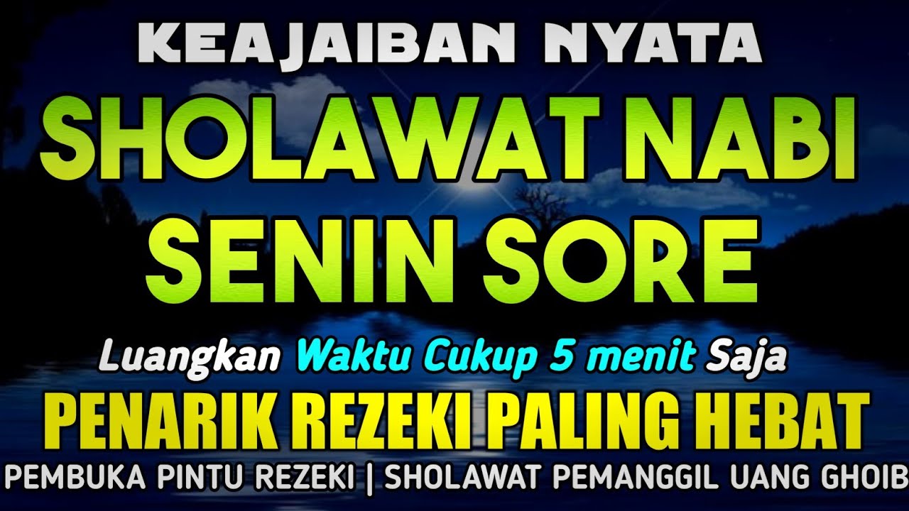 SHOLAWAT PENARIK REZEKI PALING DAHSYAT, Sholawat Nabi Muhammad SAW, SALAWAT JIBRIL PALING MERDU
