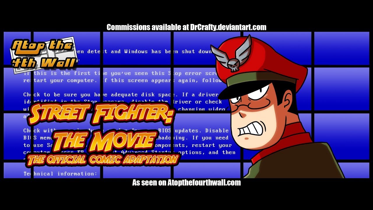 Street Fighter: The Official Comic Adaptation - Atop the Fourth Wall