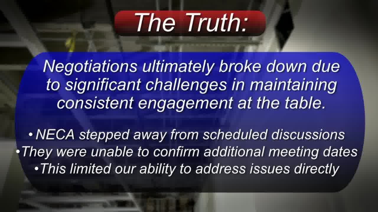 IBEW Local 46: Setting the record straight about the limited energy strike