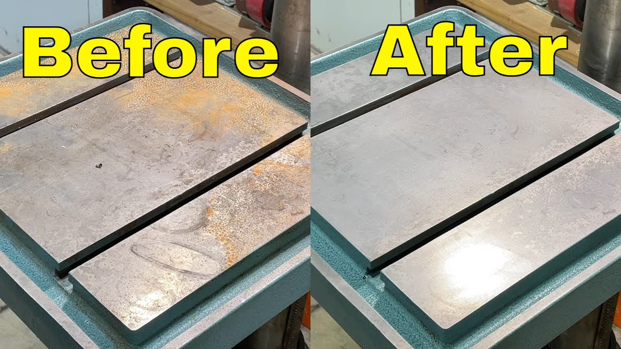 How To Remove Rust From Tool Surfaces