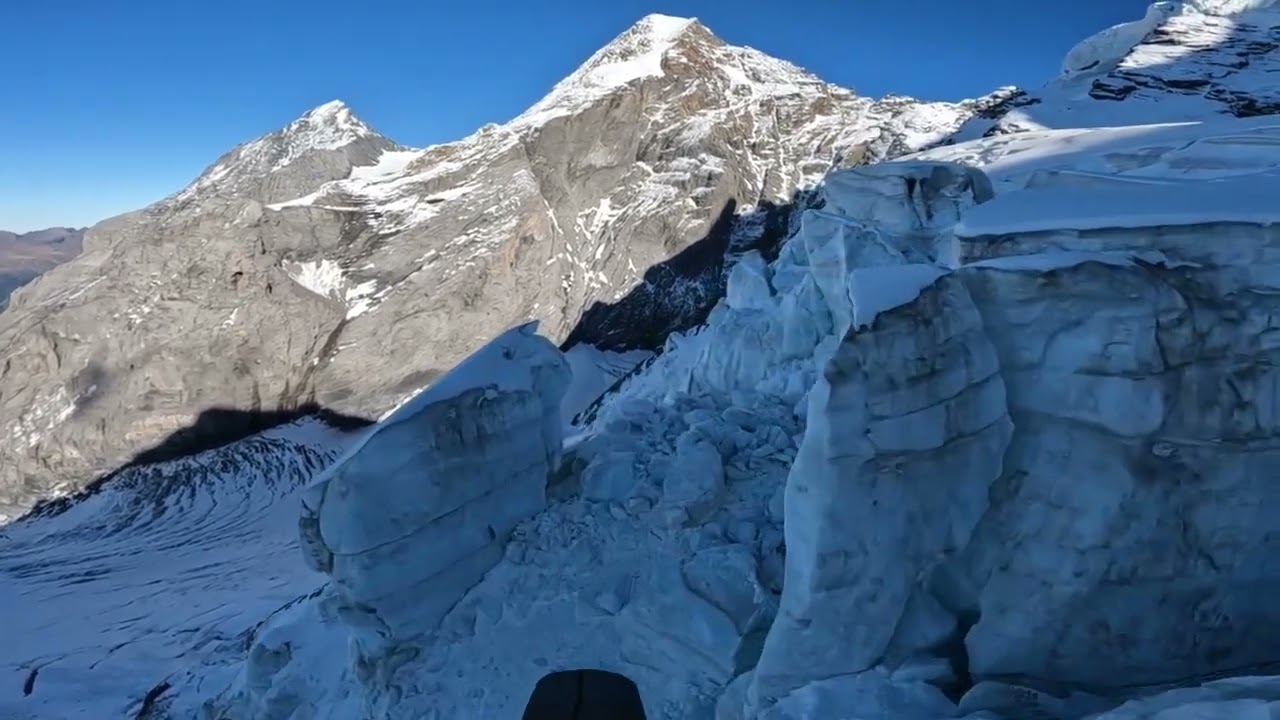 Jungfraujoch  Swiss - paragliding
