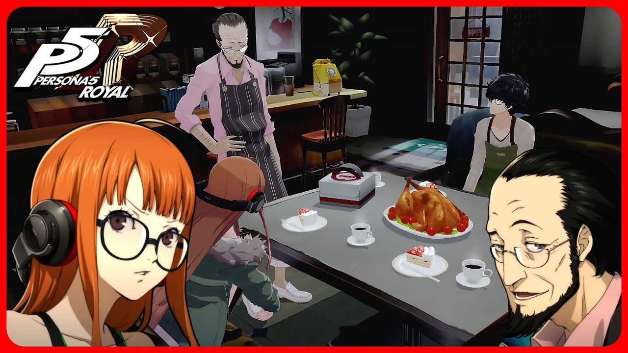 Christmas with Futaba and Sojiro - Persona 5 Royal