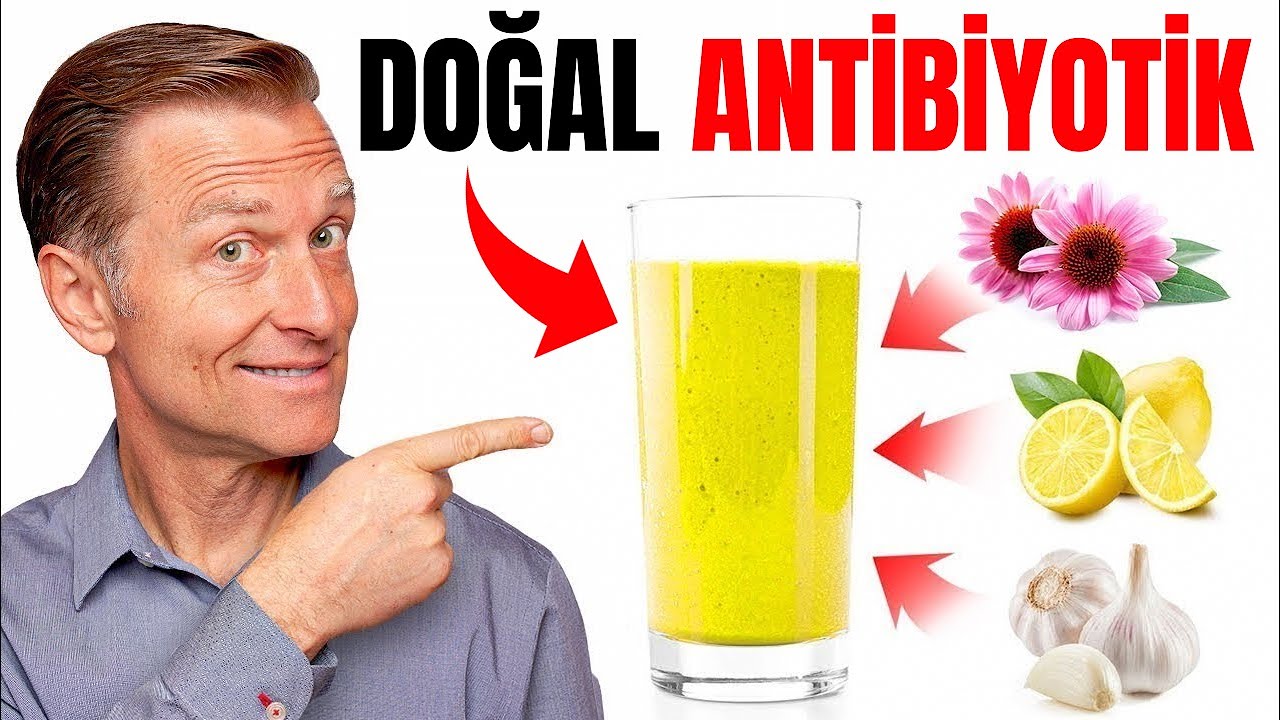 En Güçlü Doğal Antibiyotik İçecek (Ev Yapımı Formül) | Dr. Berg Türkçe