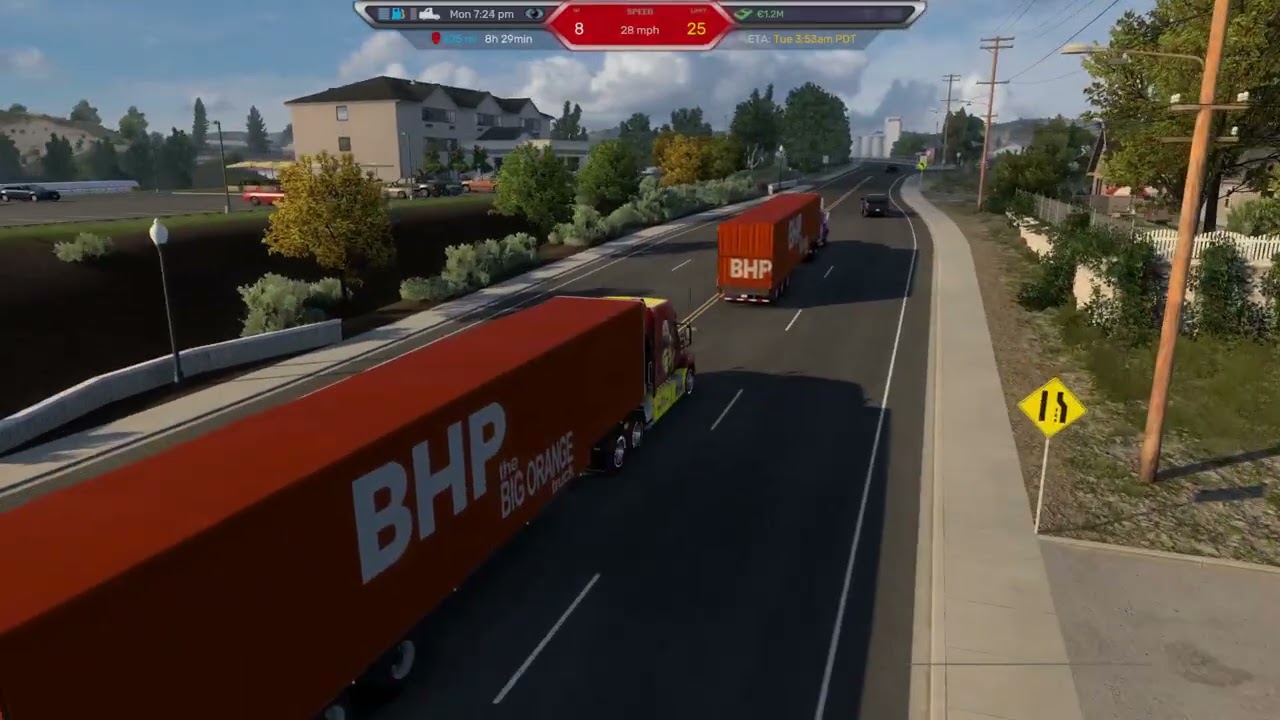 American Truck Simulator Mack Gameplay