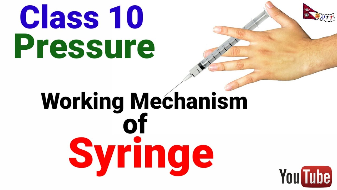 Working Mechanism of Syringe in Nepali | Class 10 | Pressure | By Bhuwan Guragain