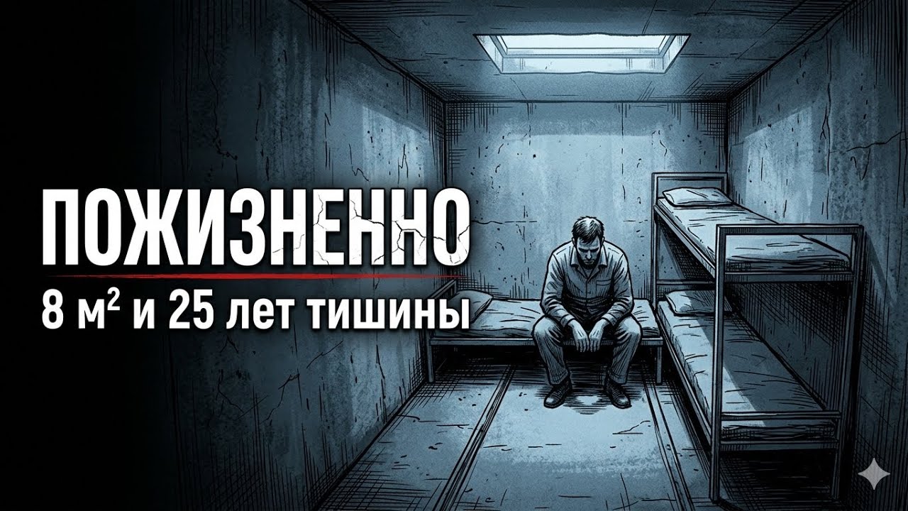 Пожизненно. 8 м² и 25 лет тишины(и это вся твоя жизнь)
