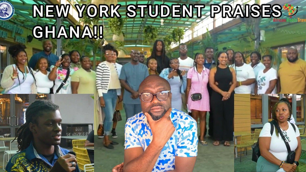 🇬🇭🇺🇸 New York Students Visited Ghana and Say, Ghana Is More Beautiful Than We Expected
