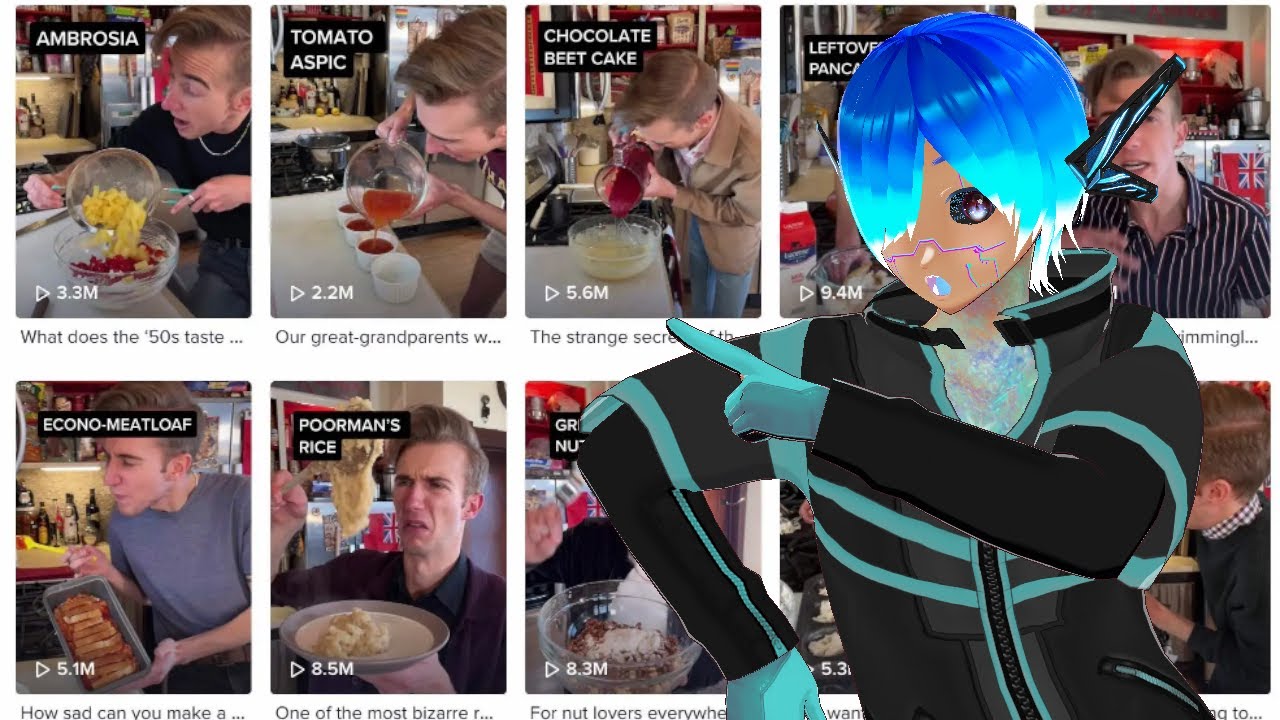 NJChef Reacts to B. Dylan Hollis Videos Part 10! #food #vtuber