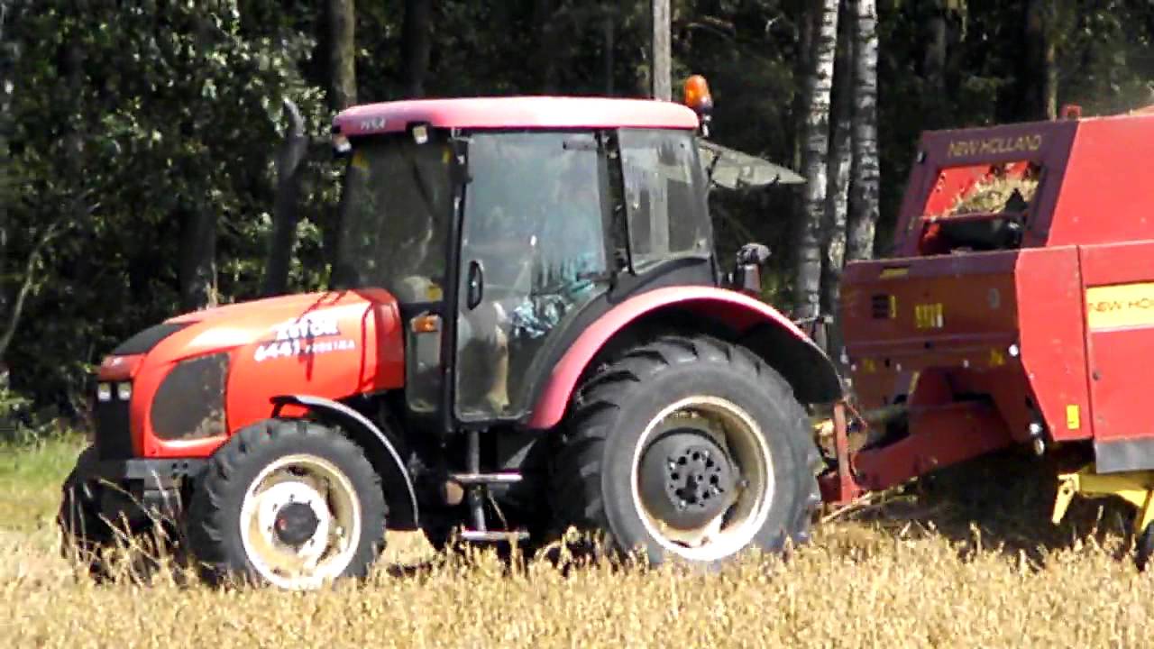 Zetor Proxima 6441 + New Holland 640