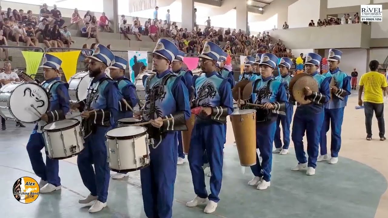 Entrada da BP. Amaury de Medeiros 2025 na Etapa Final da XVI Copa Pernambucana de Bandas e Fanfarras