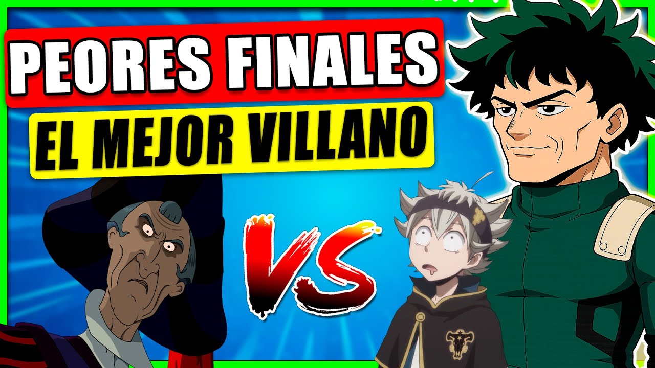 El Peor FINAL del ANIME || Las TECNICAS mas PODEROSAS del ANIME || El MEJOR VILLANO de DISNEY