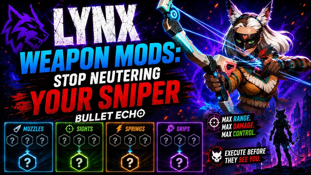 The ONLY Lynx Weapon Mod Build You Need | Bullet Echo