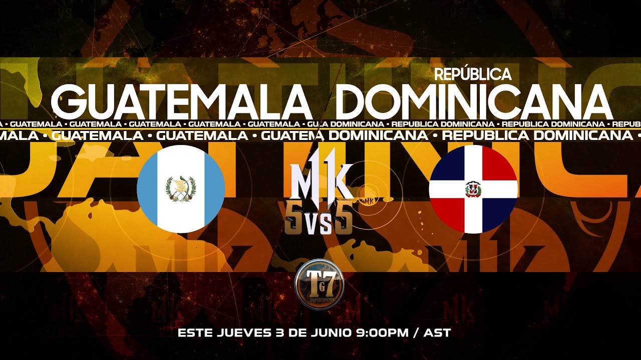 🏆MK11: 5 vs 5 - GUATEMALA VS DOMINICANA - Ft. Gviper, JimmkGuate, Tronik, Eknigma