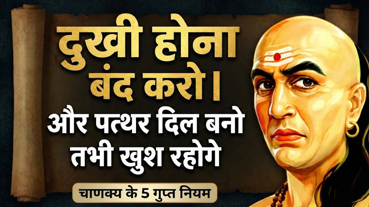 चाणक्य कहते हैं: अगर ये 5 बातें समझ लीं तो दुख आपको छू भी नहीं पाएगा Motivational Chanakya niti 5