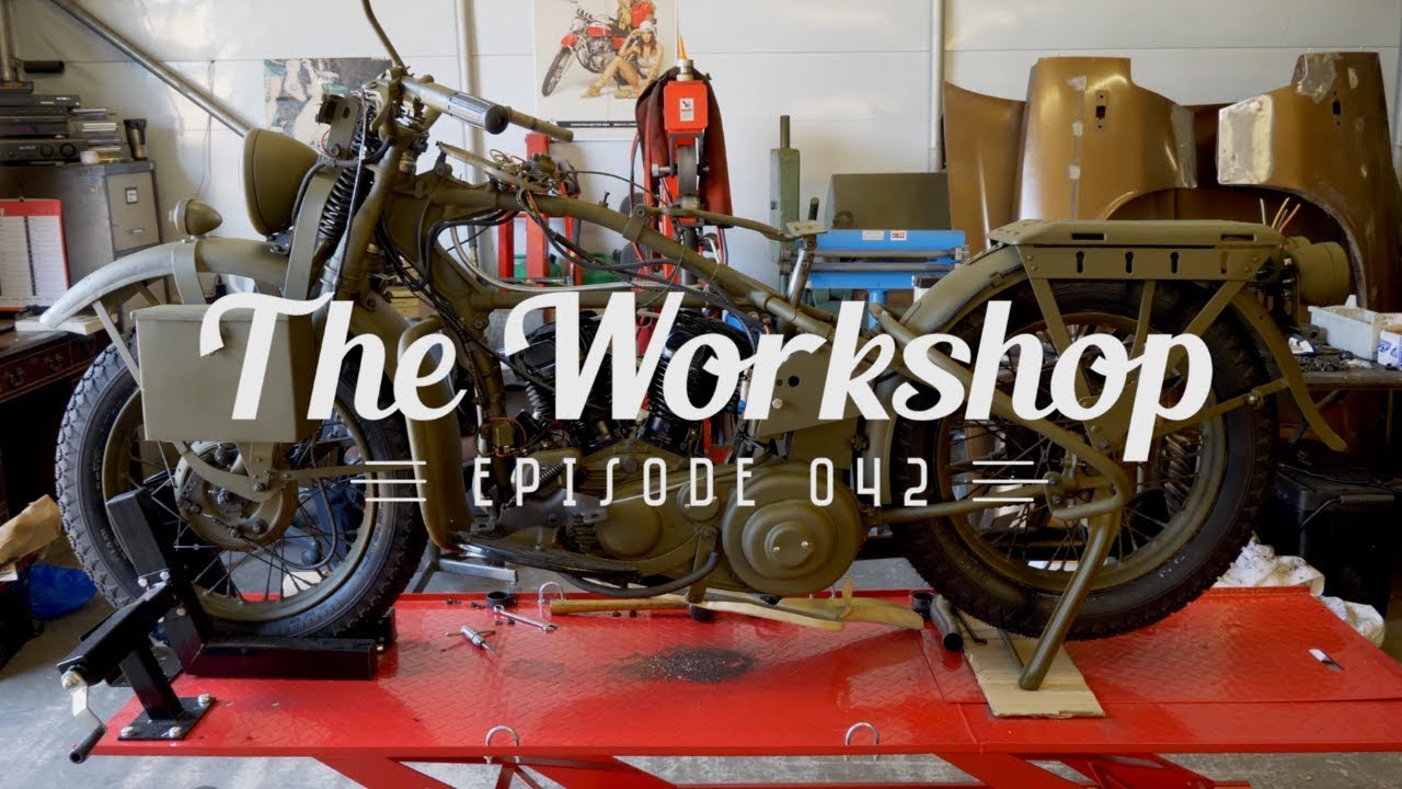 The last week of the rebuild - 1943 Harley Davidson WLA / ep042