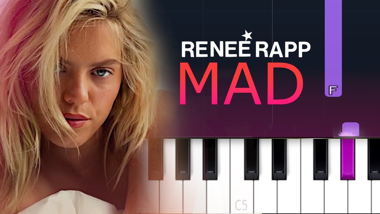 Reneé Rapp - Mad (Piano Tutorial)
