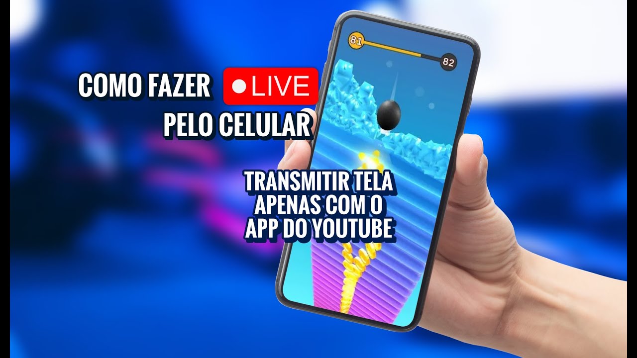 Como Transmitir a Tela do Celular em Live pelo YouTube (Sem Apps Externos!) 🎥📱