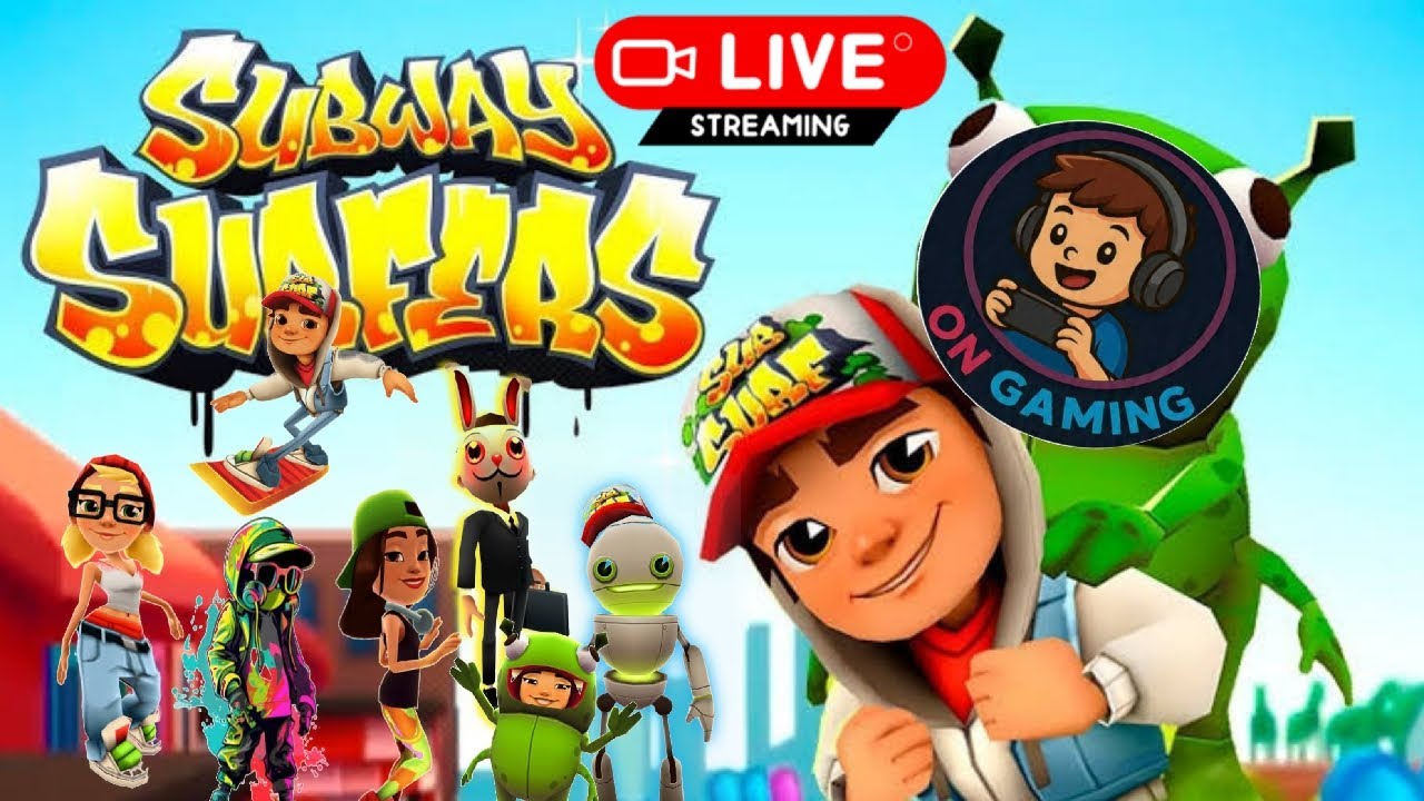 Sabway surfer⚡🏃live stream |#trending #trendingshorts #gaming #subwaysurfers #games #gameplay #game