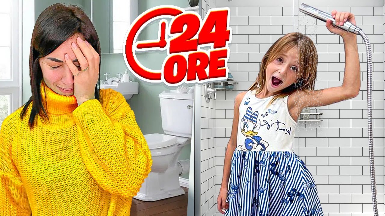 L'ULTIMO CHE ESCE DAL BAGNO DELLA NOSTRA NUOVA CASA VINCE CON MAMMAGIULIA E FIGLIACHIARA! #mgfc