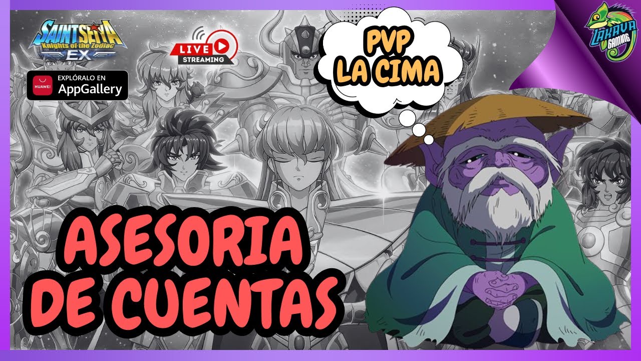 ⭕️En Vivo⭕️ Revision de Cuenta y RESULTADOS PVP LA CIMA Saint Seiya EX