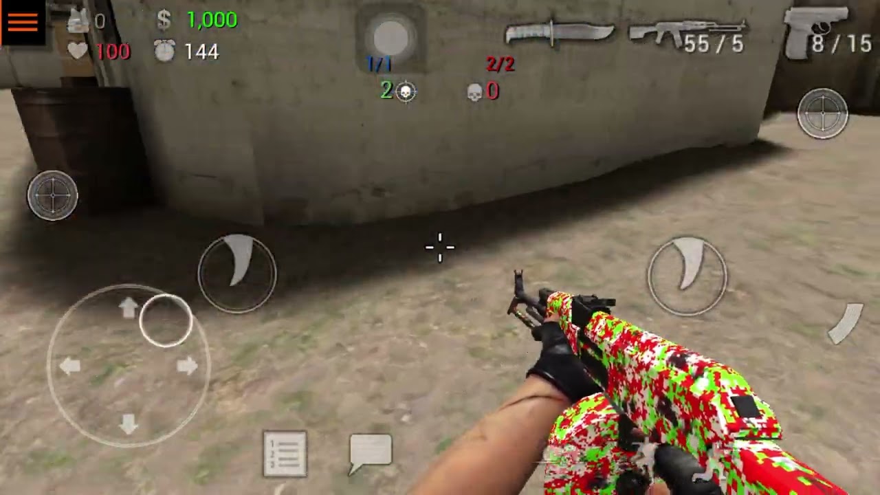 Mode zombie 1 Vs 2.