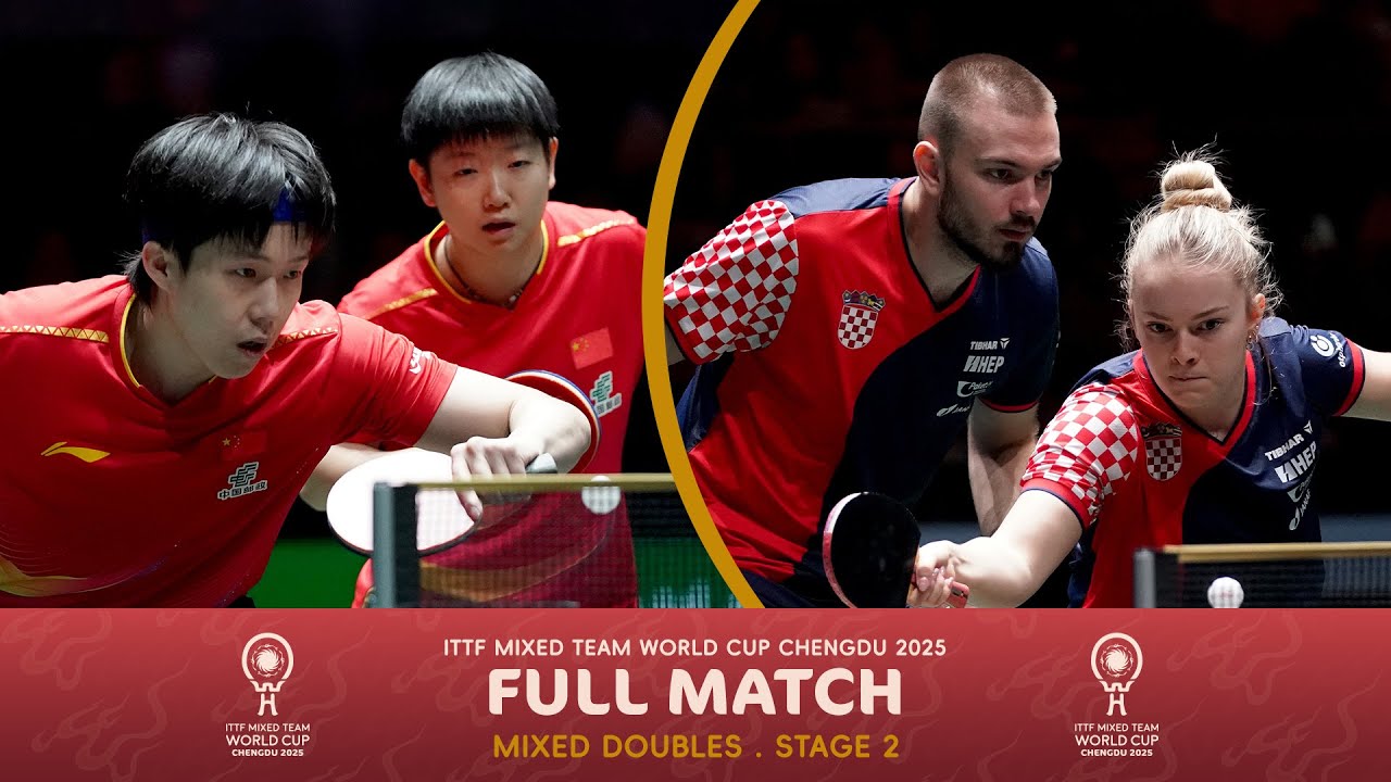 FULL MATCH | Wang/Sun vs Ban/Arapovic | ITTF Mixed Team World Cup 2025 (Stage 2)