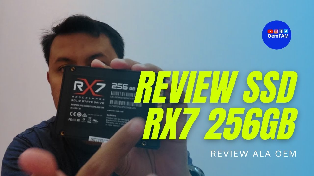 Review SSD RX7 256GB