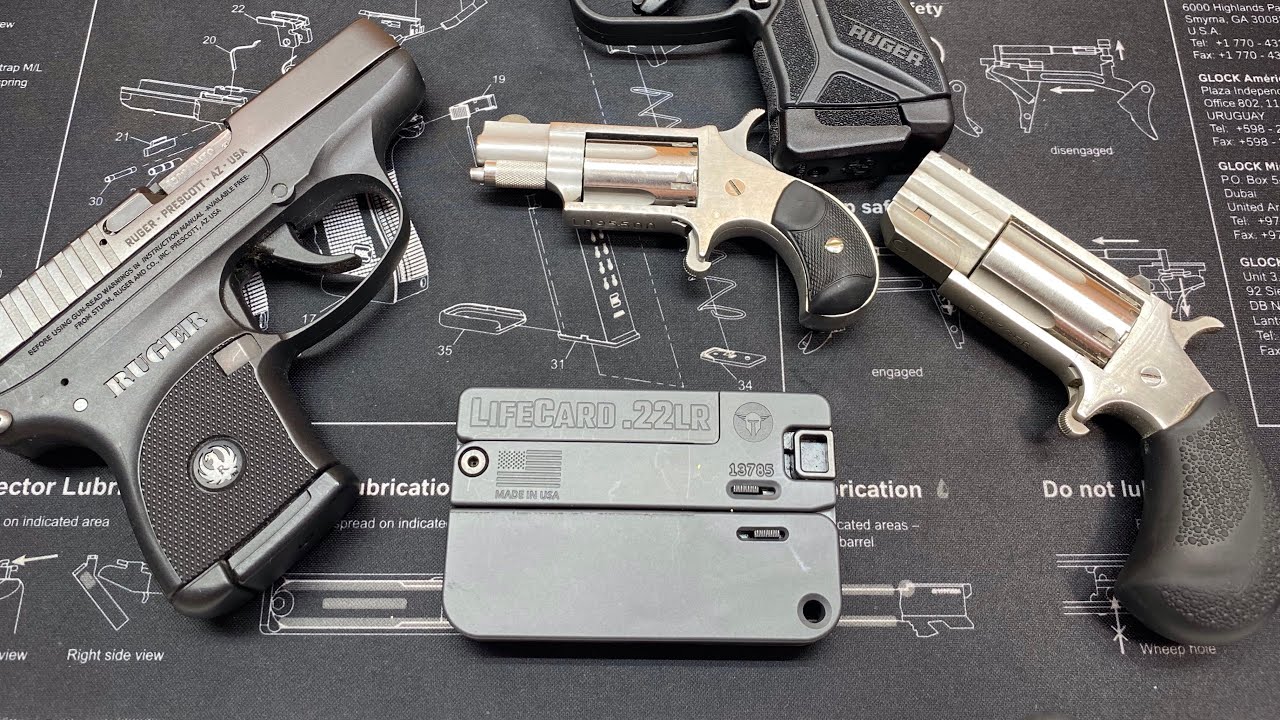 Trailblazer LifeCard 22 the smallest gun?  Size comparisons