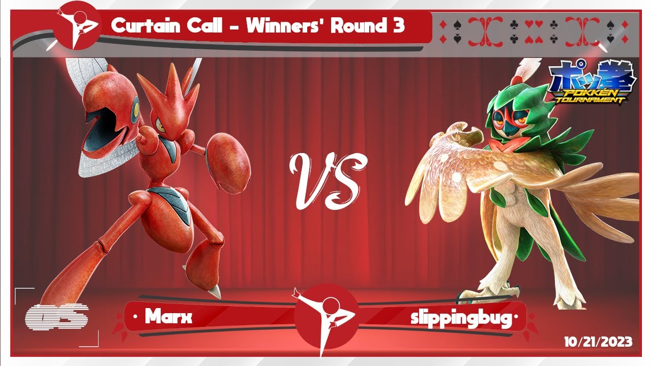 Curtain Call Winners' Round 3: Marx (Aegislash/Scizor) vs slippingbug (Decidueye)